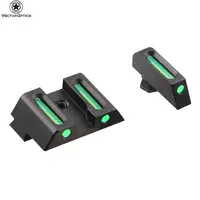 

Real Combat Fiber Optic Sight with Red Green Front Rear Gun Sights Set for Handgun Pistols Glock Accessories