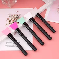 

Wholesale Plastic Handle Facial Mini Silicon mask brush