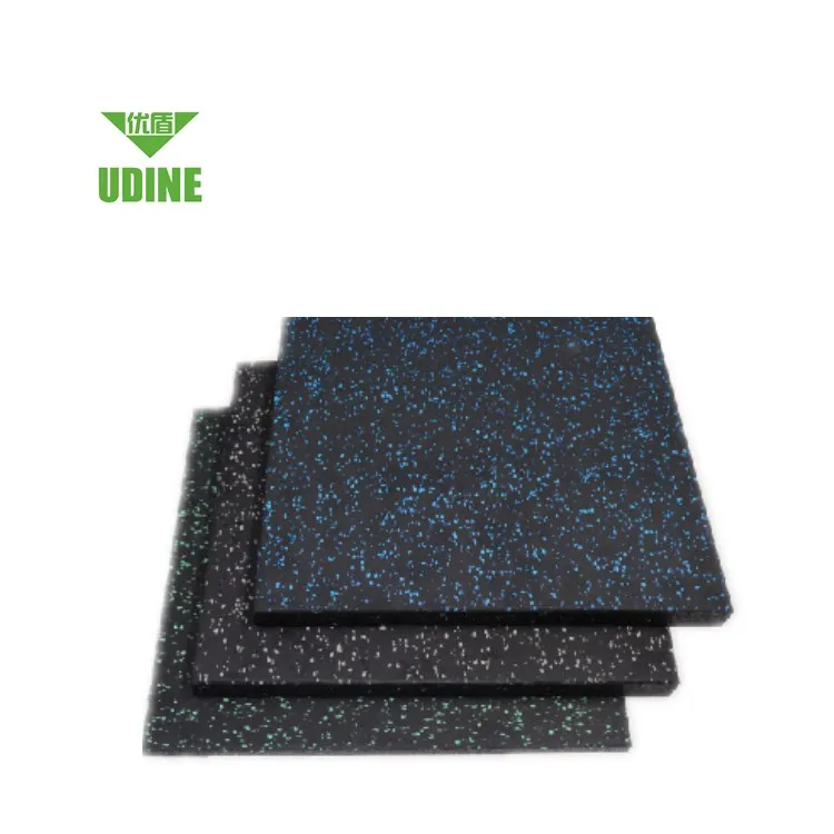 

20mm Gym Composite Puzzle Rubber Tile Floor Matting Mat Shock Reduction Mat Rubber Sport Fitness Floor Tiles Covering