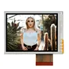 led backlight lcd 3.5 inch lcm tft lcd tft panel kiosk display fpc lcd 60 hz 4 wire resistive touch screen module controller