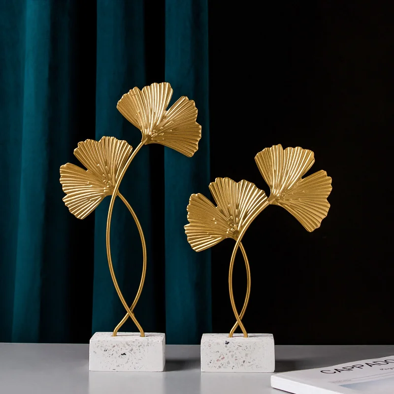 

Hot Sale Vintage Handmade Wholesale Metal Abstract Home Decoration Accessories, Gold