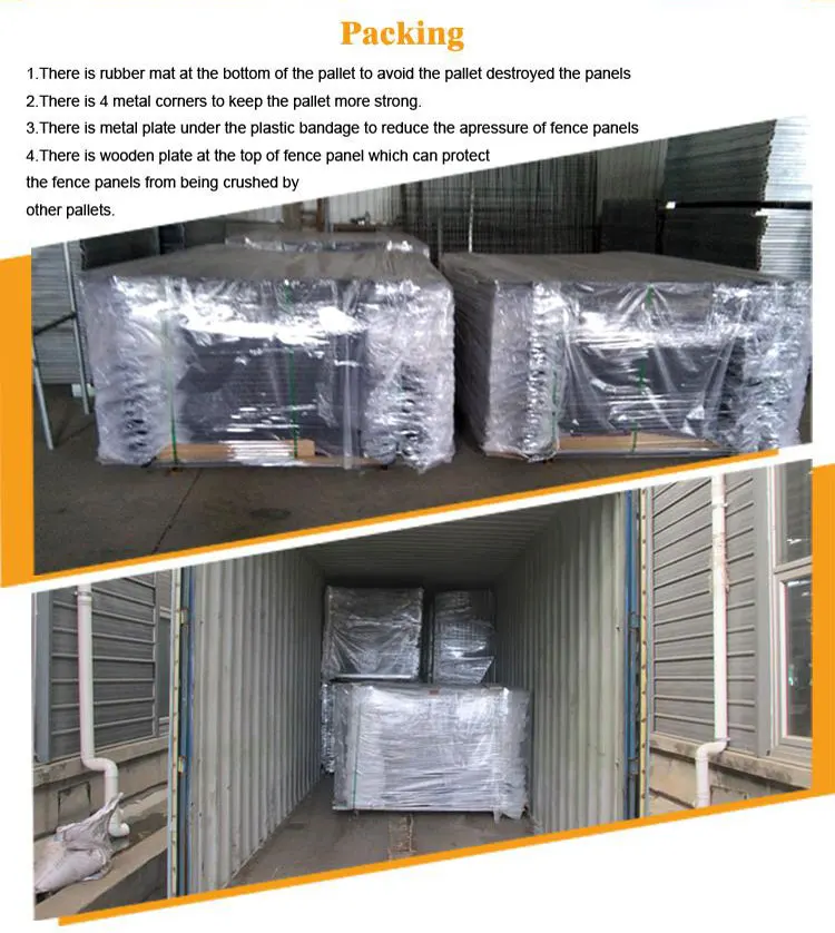 Steel Garrison Fence Panels 1.8m*2.4m width