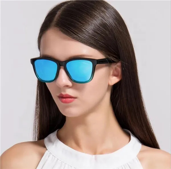 

Customized Logo Polarized Plastic Sun Glasses New Arrivals Women Men Gradient Frame TAC Sunglasses Polariserende Zonnebril