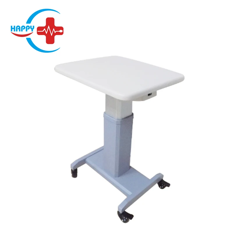 HC-Q022 Best price Electric optometry lift table with drawer / keratometer / tonometer / electric lift table