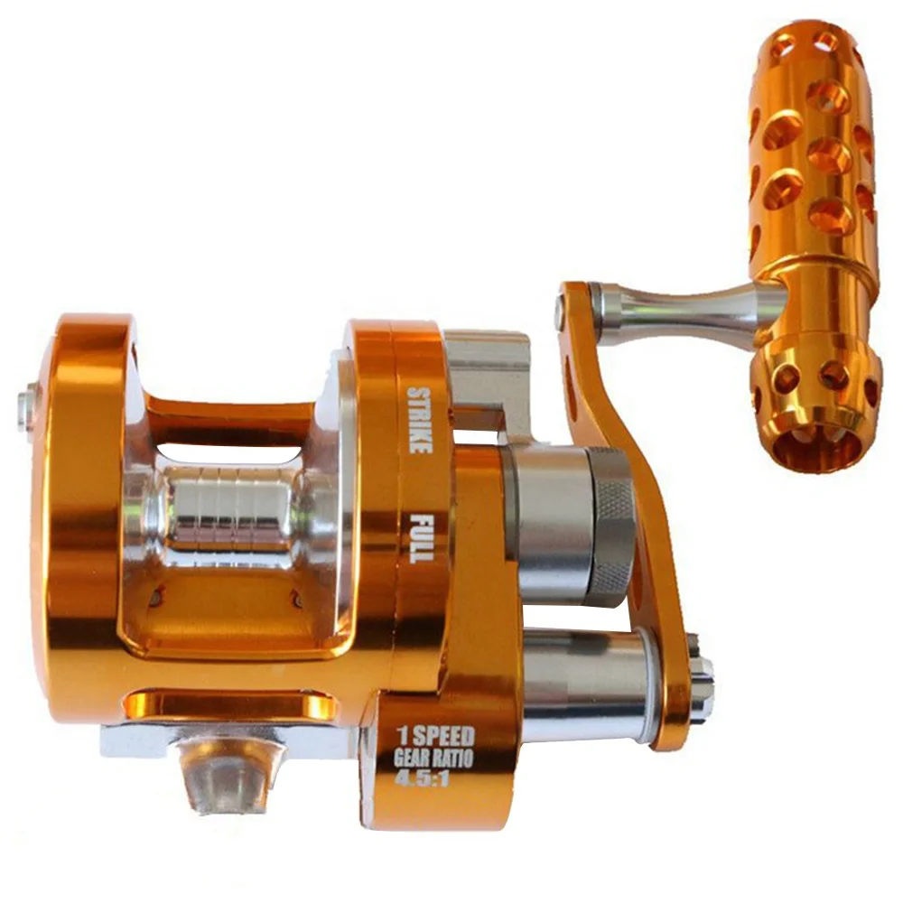 Newbility  7+1BB 4.5:1/2.1:1 OEM Factory Full Metal Fishing Reel Trolling Reel