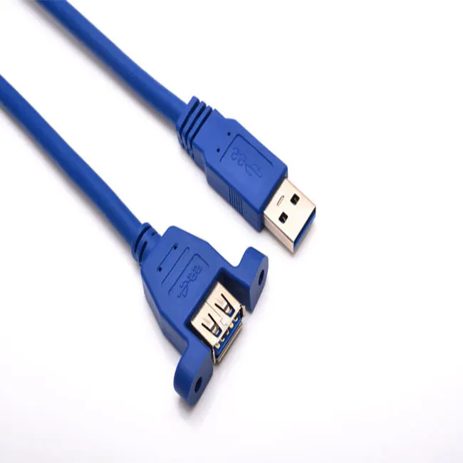 

Factory stock USB extension cable male to female with ear DIY with nut USB 3.0 data cable 1.8m