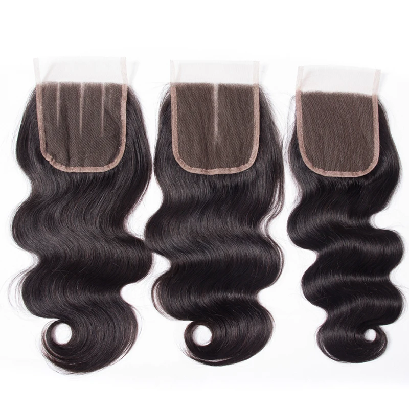 

Letsfly Wholesale Cheap Body Wave Bundles with 4x4 Lace Closure Remy Brazilian Virgin Human Hair Weave Free Shipping