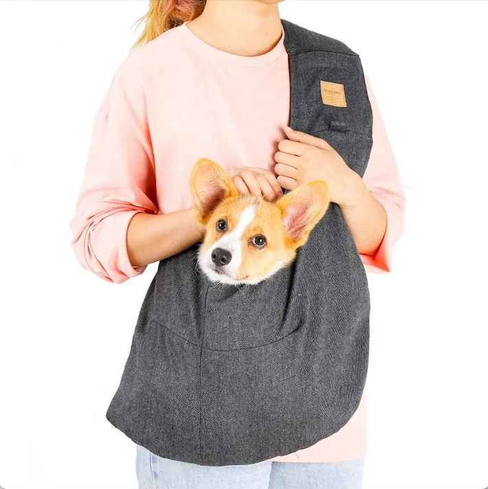

Wholesale portable shoulder small cat dog pet travel sling carrier bag
