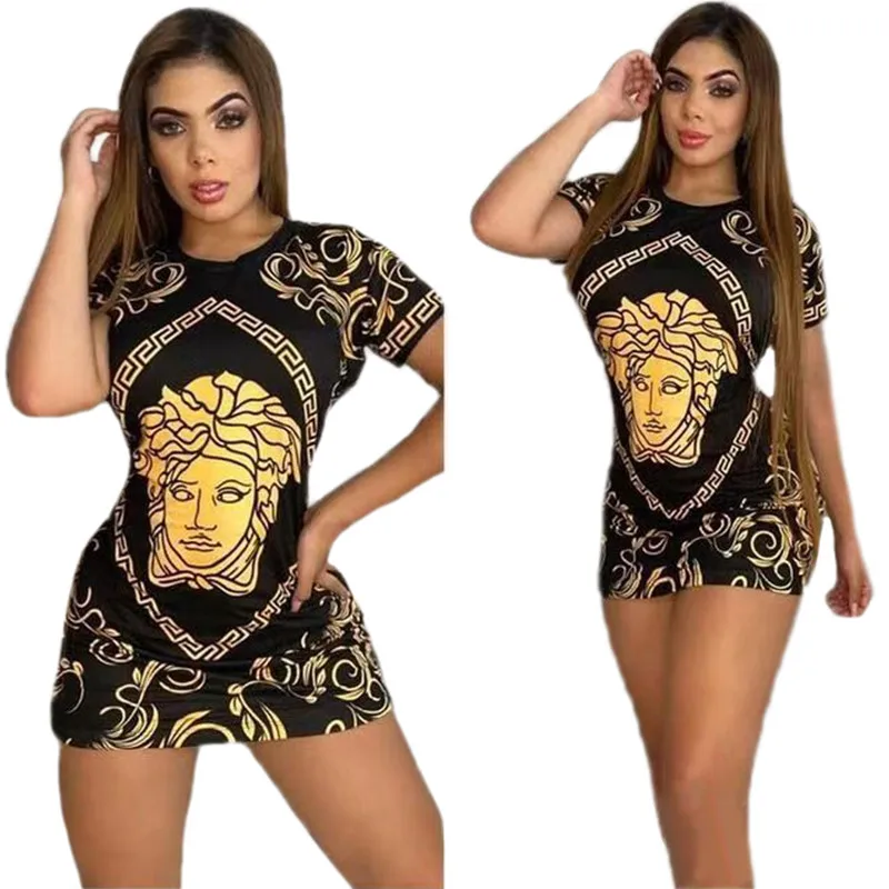 

2020 Long Sleeve Casual Print Mini Dress Fashionable Dress For Women Formal Women Clothing