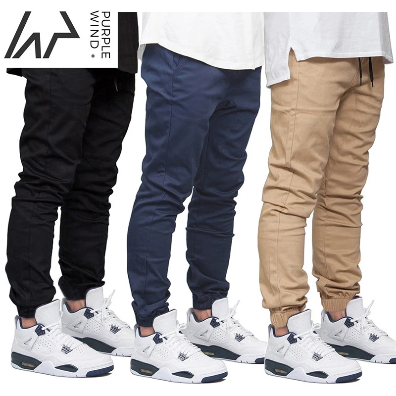 

High Quality Men's Slim Fit Khaki Chino Pants with Custom Joggers