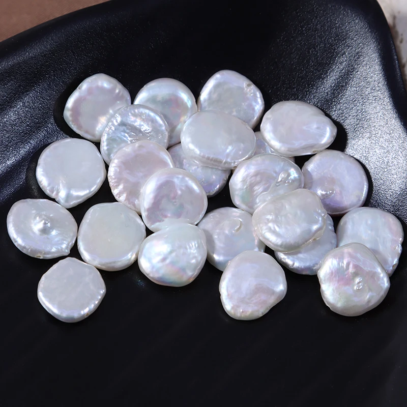 

Baroque natural fresh water pearl keshi petals diy accessories loose beads jewelry making material