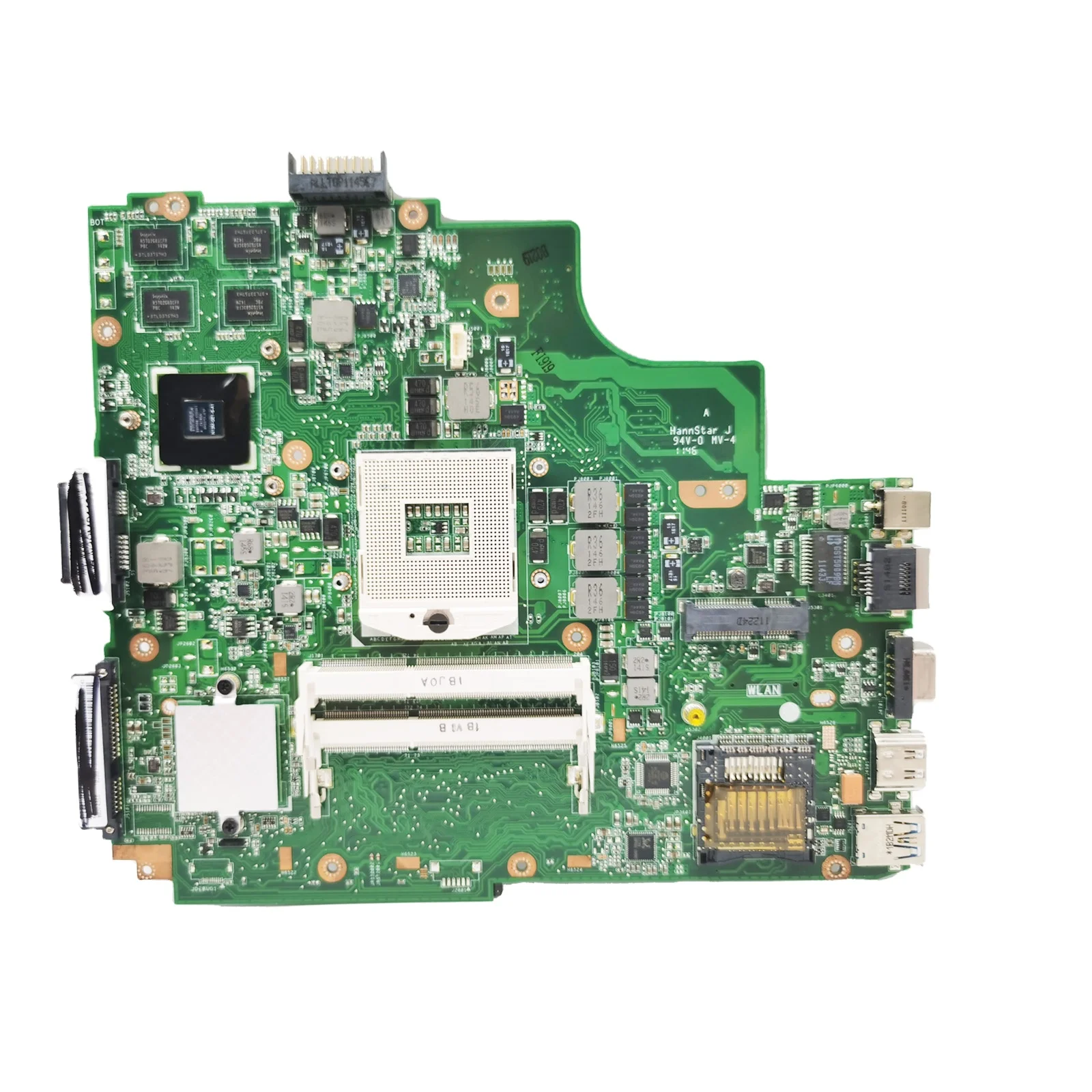 

A43S Laptop Motherboard For ASUS A84S K43SD A83S K43E Notebook Mainboard With I3 Or Support I3 I5 GT610M/2G