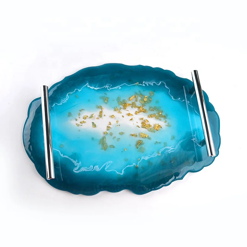 

Irregular Tray Mold DIY Resin Large Coaster Jewelry Craft Silicone Jewelry Molds