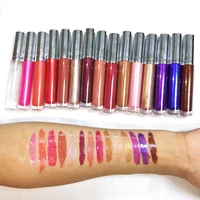 

Private Label Stay Glossy Sweet Cosmetic Lip gloss For Women 15 Color Glitter Shiny Lipgloss Party Makeup Supplier Low MOQ