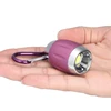 Promotion Mini Egg Shaped Keychain Flashlight, Super Bright COB LED Torch, Portable, Water & Shock Resistant Torch Light
