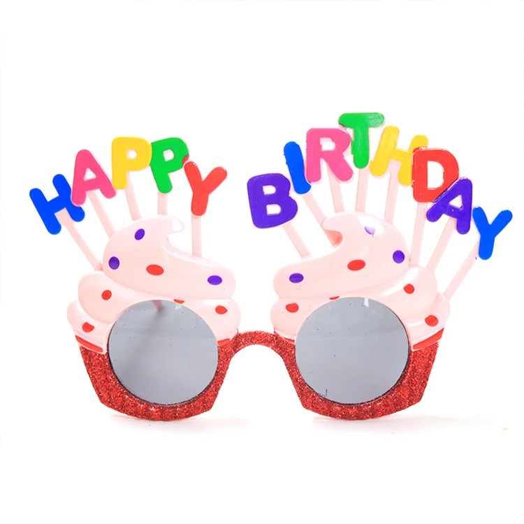 

1pcs Happy Birthday Glasses Photo Booth Props For Birthday Party Kids Glasses Party Supplies Party Favor Accessories