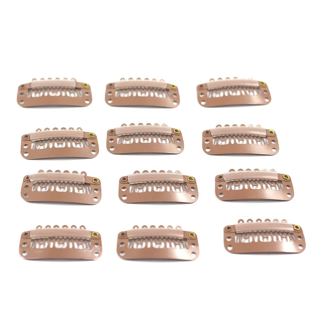 

Hair Clips,Stainless Steel Hair Extension Clip in Human Hair, clips in extension