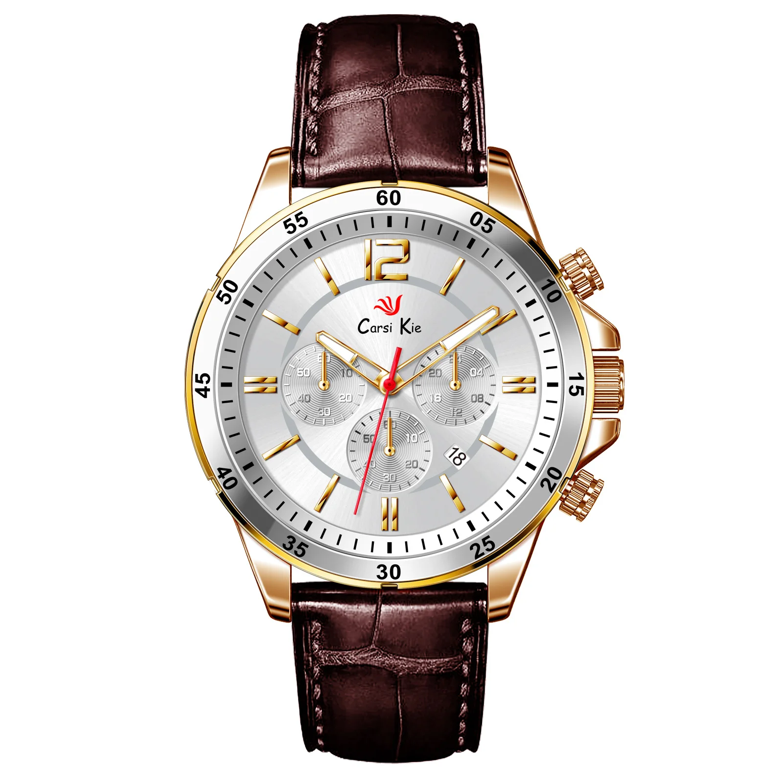 

Ready Ship Japan movement quartz men luxury watches men wristwatch steel band wrist waterproof watch