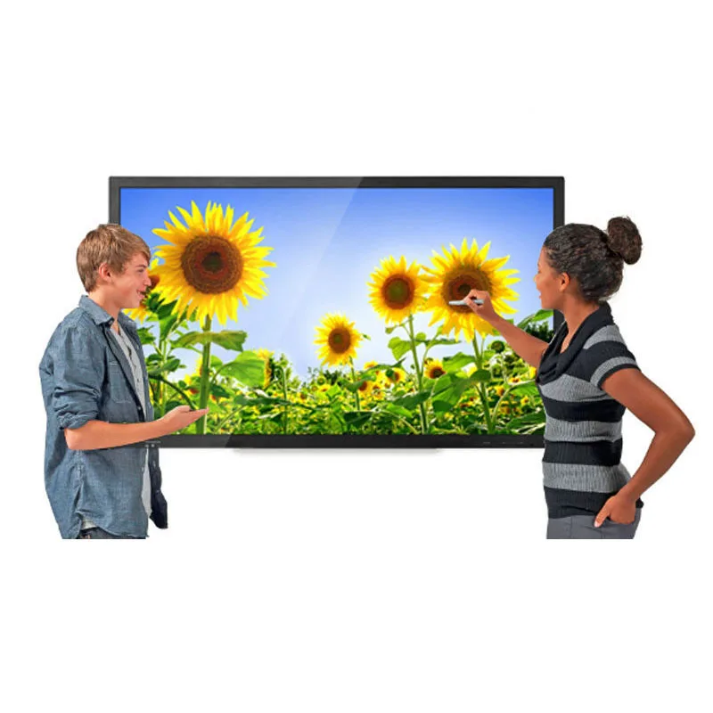 
4K Multi Touch IR Interactive Whiteboard 86 Inch Smart Board no Projector Interactive Whiteboard 