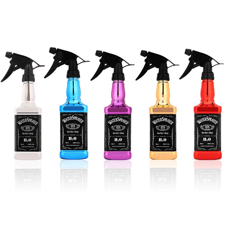 

High quality PET oil head Spray Bottle Hairdressing continuous Water Sprayer for barber shop, Transparency