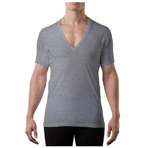 

PATENTED SWEAT PROOF TEES undershirt t shirt GUARANTEED TO BLOCK 100% OF UNDERARM SWEAT 95% Micro modal ORIGINAL FIT DEEP V NECK