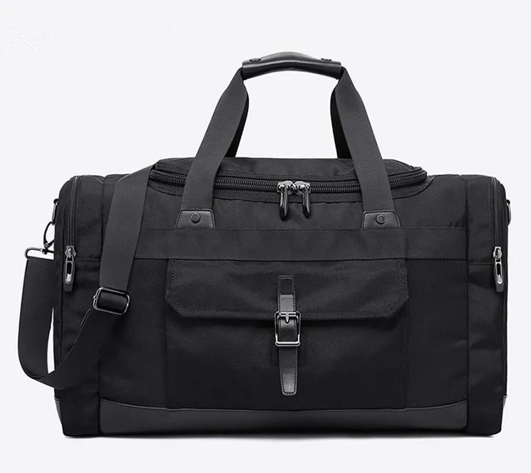 

Large Capacity Black Nylon Mens Travel Classic Trolley Bag