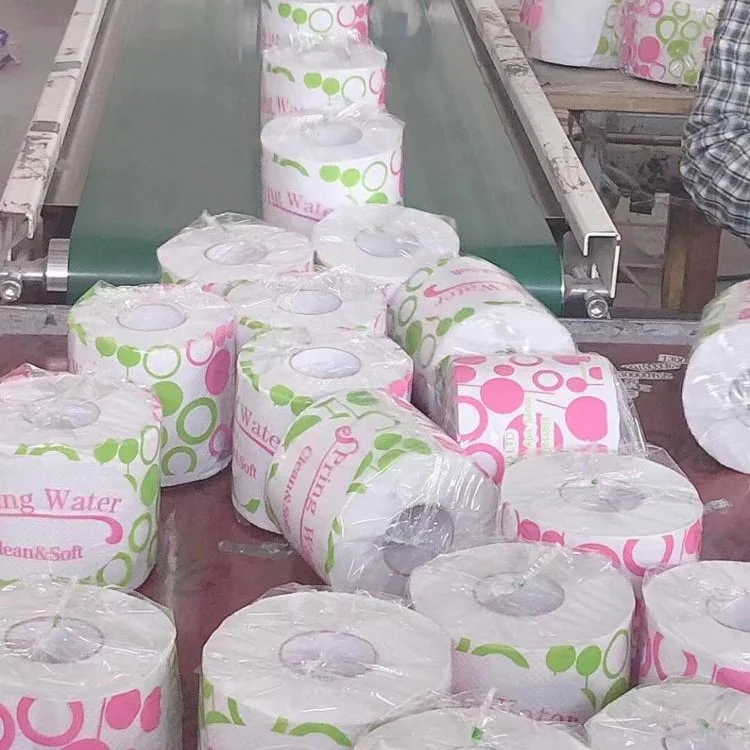 

Bathroom tissue 100% biodegradable, White