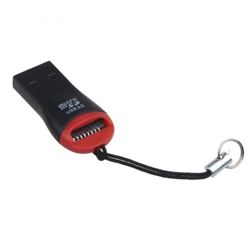 
OEM customized High Speed USB 2.0 Mini Micro T Flash TF Memory SD Card Reader adapter  (60598512633)