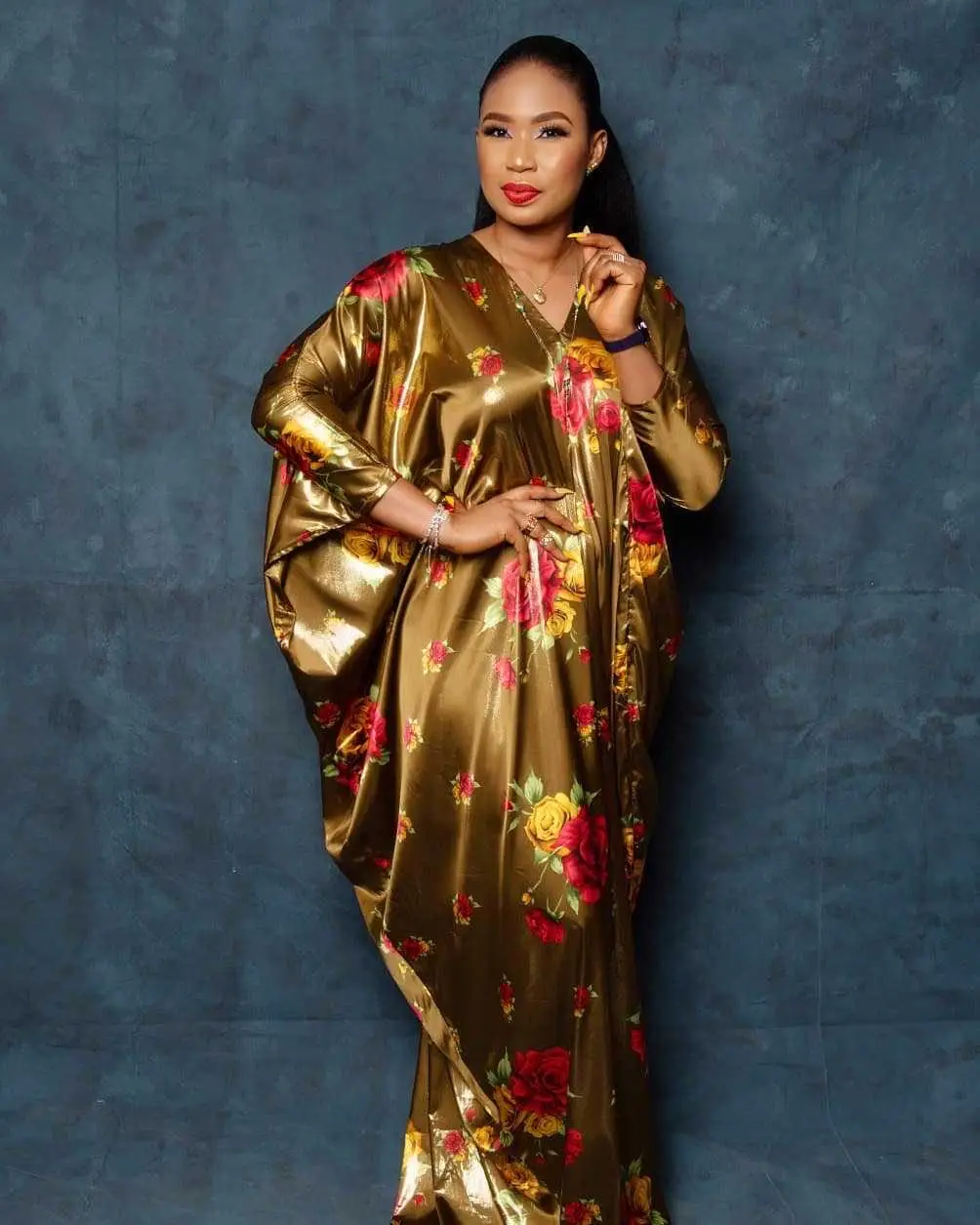 

W 2021 Muslim abaya style Islamic long casual dress Kaftan Turkey ladies evening dress, Picture color or customized