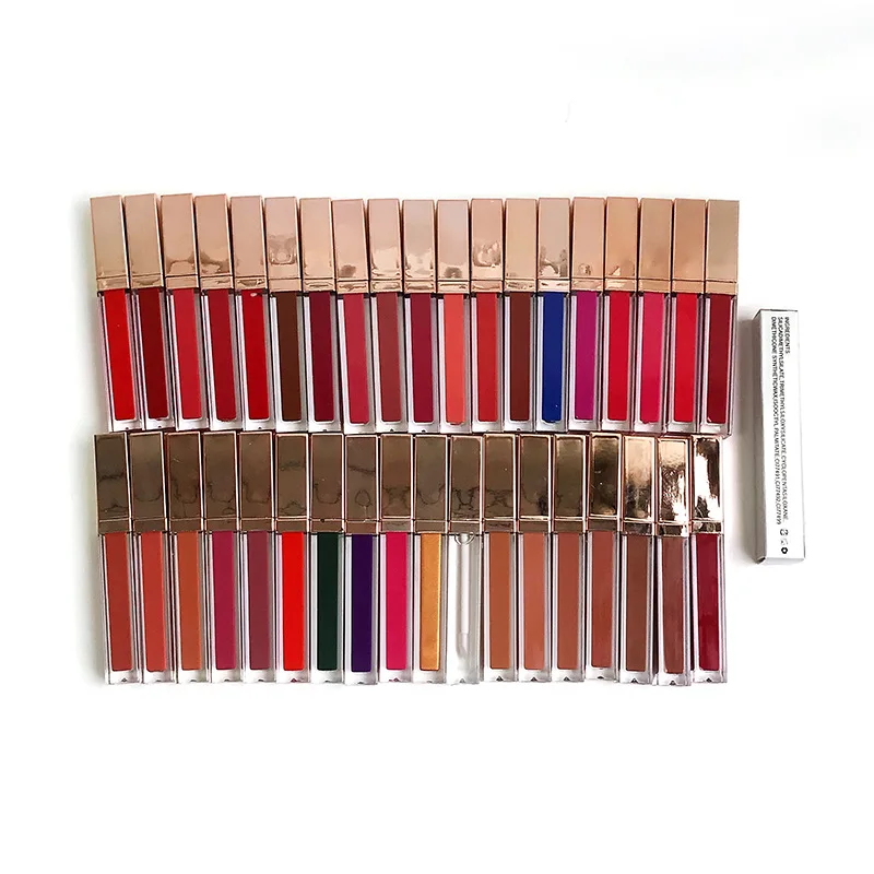 

2021 new arrival products high quality 37 colors matte lipstick private label makeup