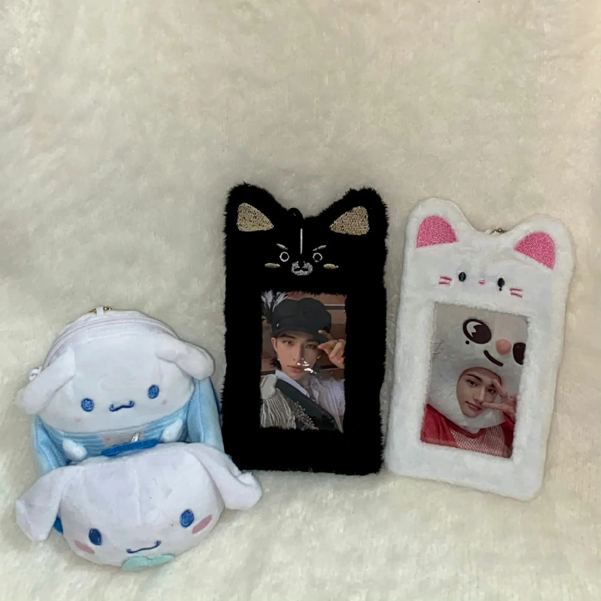 

Custom Kpop plush photo card holder customized lovely Bangtan photo card holder, Customed