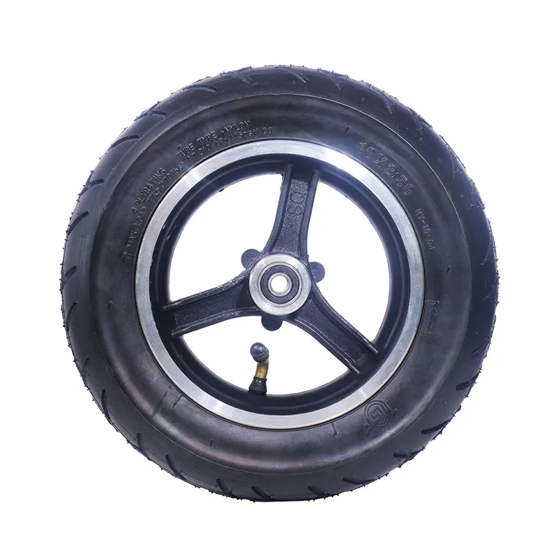 

10 inch ebike tire10*2.50 inflatable inner and outer tire 10x2.50 whole wheel