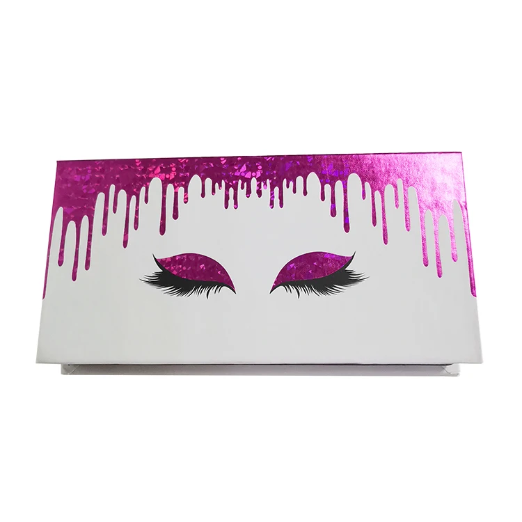 

Custom Eyelash Packaging Wholesale 3D Mink Lashes Lashes Packaging Box Costume Lash Boxes Paper Natural Long 10 Pieces of Each
