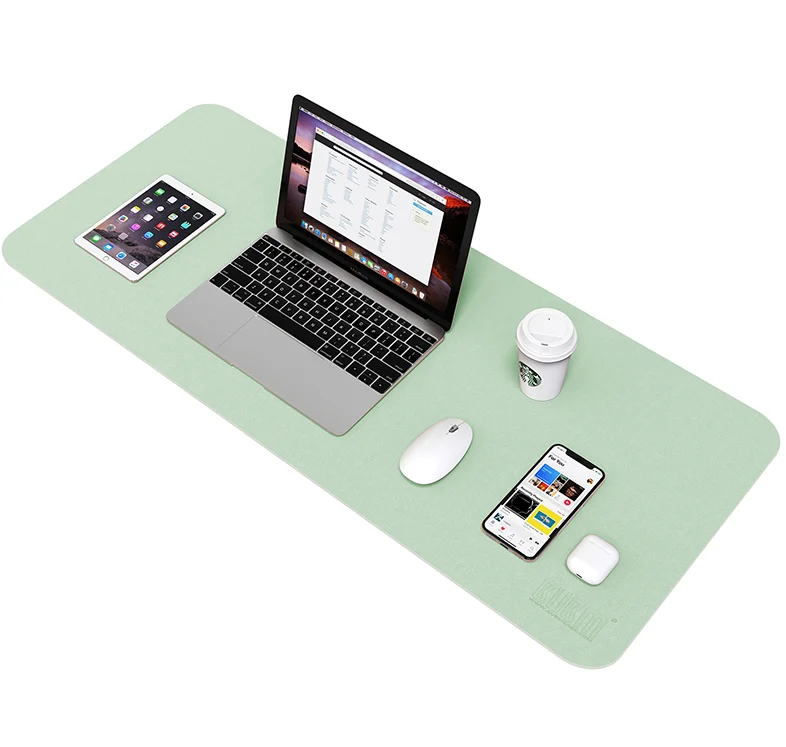 

BUBM XXL Mouse Pad Office 60x30" Mousepad Desk Pad Leather