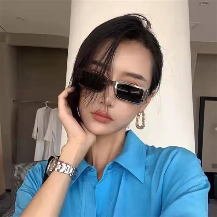 

High Quality Shades Wholesale Colorful Trendy summer 2021 new square hot outdoor sun glasses, Mix color or custom colors