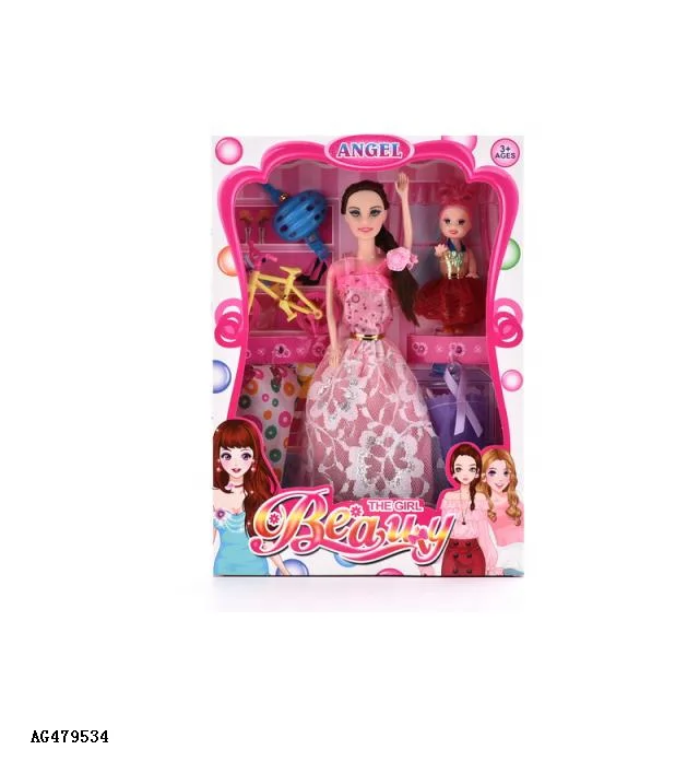 
11.5inch hard body doll for kids made in china! 