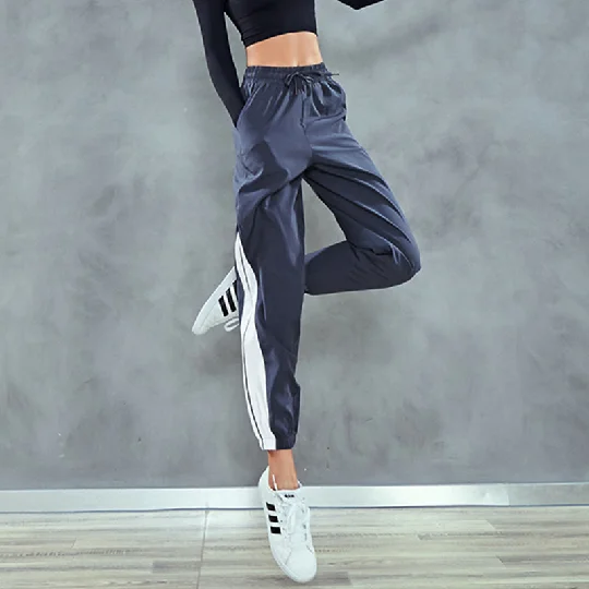 

Sports pants women loose breathable casual slimming yoga fitness running long pants