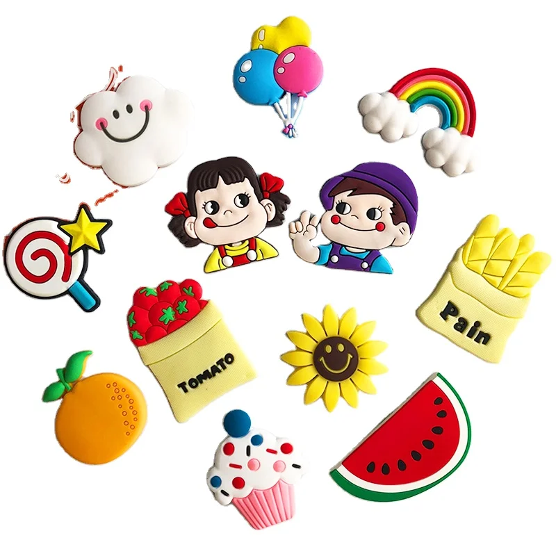 

Cute Creative Cartoon Soft Glue Refrigerator Magnet For Sale, Customized color