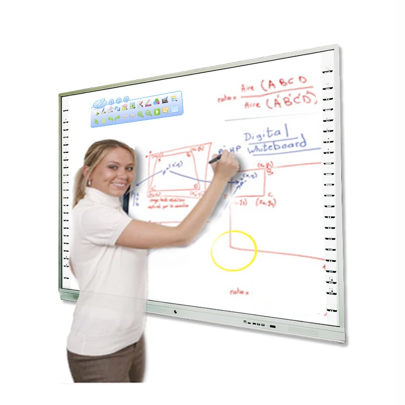 2020 newest smart touch screen 89"96"108" LED display board suitable all in one touch pc for teaching