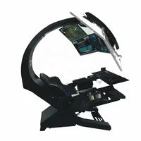 

Imperator works IW-320 computer Gaming chair Cockpit support 3 to 5 monitors available stocks in USA,Europe and Australia