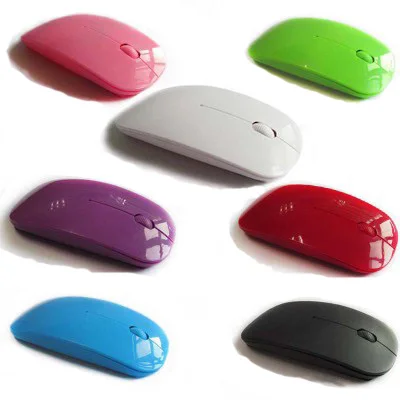 

Ultra-thin mouse USB optical wireless computer mouse 2.4G receiver for PC notebook computer