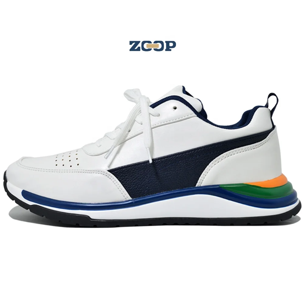 

Young male shoes sneaker 2020 pu upper custom shoes men, Blue, white