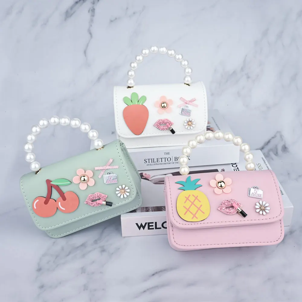 

latest wholesale baby girl purse kids handbags shoulder sling hand bags, 5 colors