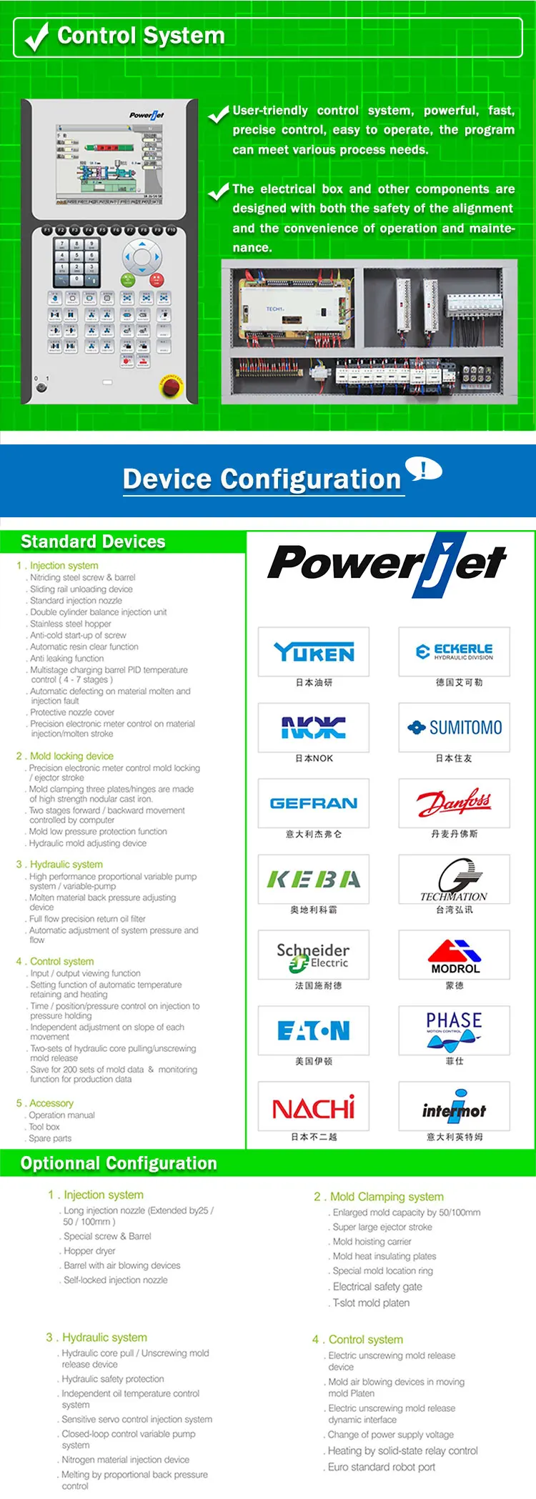 All new polyurethane injection molding machine