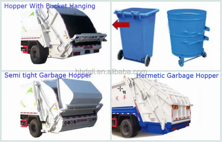 4cbm garbage truck price