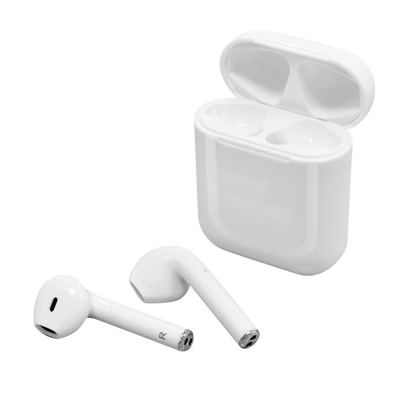 

2021 NEW TWS Mini Original Wireless 5.0 Stereo Earphone free samples airs pro I12 BT headphone i12, White