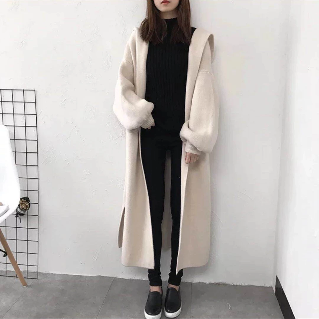 

new arrivals fall long cardigans for women oversized white brown plus size cardigan coats casual cardigans al por mayor