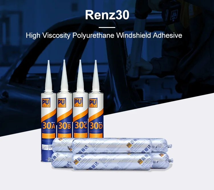 Autoglass Sealant Polyurethane Resin For Windscreen Replacement Renz30a