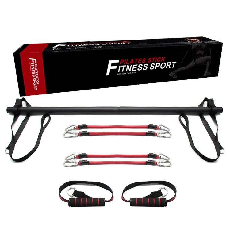 

Adjustable portable upgraded pilates bar kit