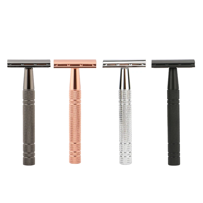 

D653 Men's Traditional Safety Razor double edge razor blade for Wet Shaving